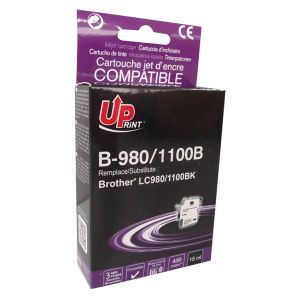 UPrint alternativní Brother LC980Bk, LC1100Bk cartridge černá (15ml)