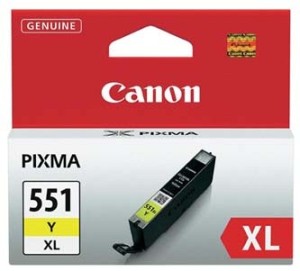 Canon CLI551Y XL cartridge žlutá-yellow (11ml)