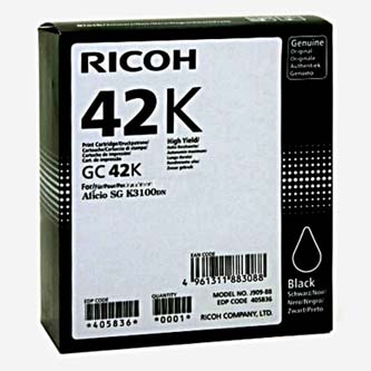 Ricoh GC42K cartridge černá (10.000 str)