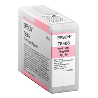 Epson T8506 cartridge vivid light magenta (80ml)