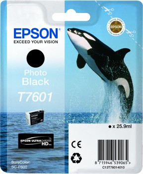 Epson T7601 cartridge photo black (25.9ml) 
