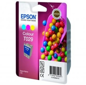 Epson T029 cartridge barevná (300 str)