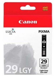 Canon PGI29LGy cartridge light grey