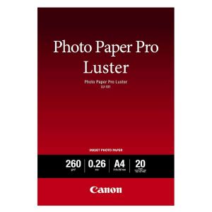 Canon LU101 Photo Paper Pro Luster 260g, A4/20ks