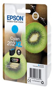 Epson Cartridge 202XL azurová-cyan (8.5ml)