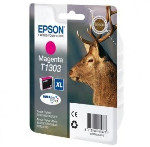 Epson T1303 cartridge purpurová-magenta (880 str)