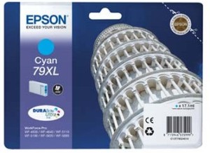 Epson T7902 cartridge 79XL azurová-cyan (17,1ml)