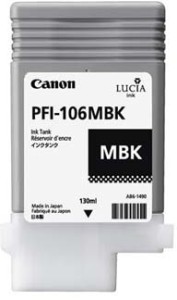 Canon PFI106MBk cartridge matte black (130ml)