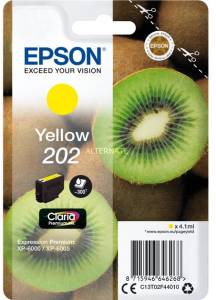 Epson Cartridge 202 žlutá-yellow (4.1ml)