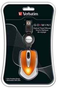 Verbatim Myš Go Mini optická USB oranžová