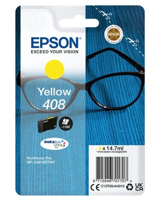 Epson 408 cartridge žlutá-yellow (1.100 str)