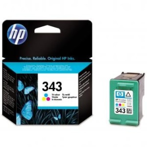 HP C8766EE cartridge 343 barevná (260 str)