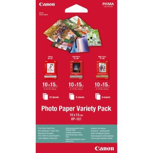 Canon VP101 Photo Paper Variety Pack 10x15cm/20ks