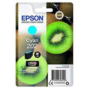 Epson Cartridge 202 azurová-cyan (4.1ml)