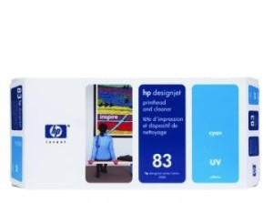 HP C4961A Printhead UV / Cleaner 83 Cyan 