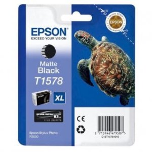Epson T1578 cartridge matte black (26ml)