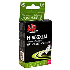 UPrint alternativní HP cartridge 655 purpurová-magenta (600 str)