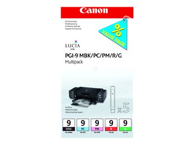Canon PGI9 cartridge sada MBK, PC, PM, R, G