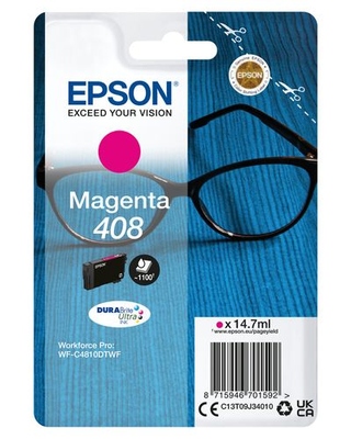 Epson 408 cartridge purpurová-magenta (1.100 str)