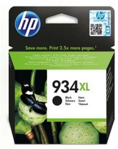 HP C2P23AE cartridge 934XL černá (1.000 str)