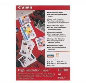 Canon HR101 matný fotopapír 106g, A4/50ks