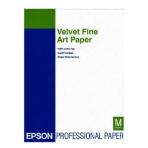 Epson S041637 Velvet Fine Art Paper 255g, A3+/20ks