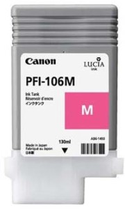 Canon PFI106M cartridge magenta (130ml)