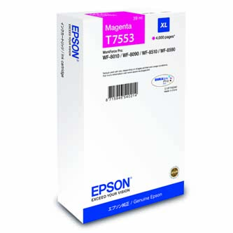 Epson T7553 cartridge purpurová-magenta (4.000 str)