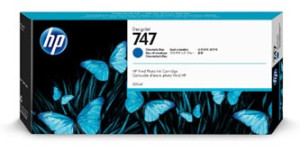HP P2V85A cartridge 747 chromatic blue (300 ml)