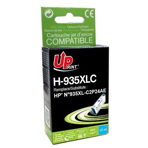 UPrint alternativní HP cartridge 935XL azurová-cyan (1.000 str)