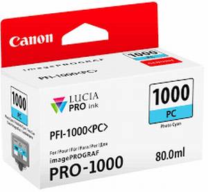Canon PFI1000PC cartridge photo cyan (80ml)