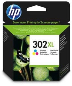 HP F6U67AE cartridge 302XL barevná (330 str)