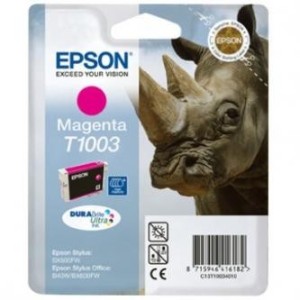 Epson T1003 cartridge purpurová-magenta (900 str)