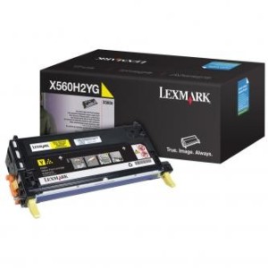 Lexmark X560H2YG toner žlutý-yellow (10.000 str)