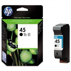 HP 51645A cartridge 45 černá (833 str)