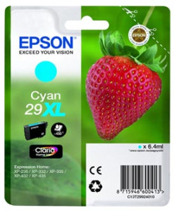 Epson cartridge 29XL azurová-cyan (6.4ml)