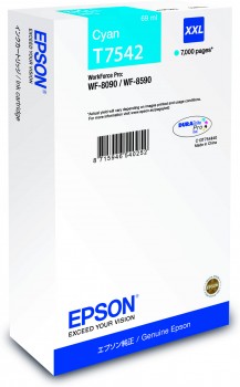 Epson T7542 cartridge azurová-cyan (7.000 str)