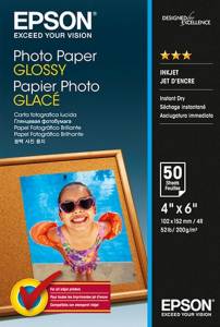 Epson S042547 Glossy Photo Paper 200g, 10x15cm/50ks