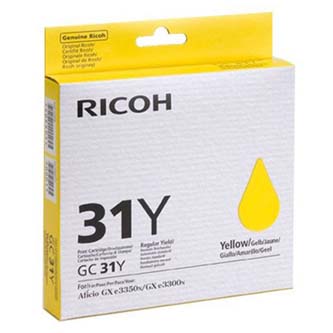 Ricoh GC31Y cartridge žlutá-yellow (1.920 str)