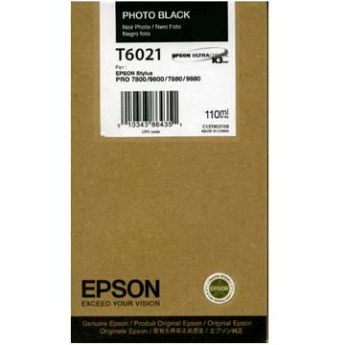 Epson T6021 cartridge photo black (110ml)