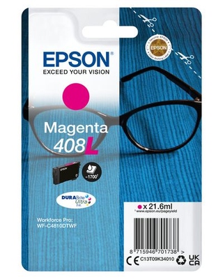 Epson 408L cartridge purpurová-magenta (1.700 str)