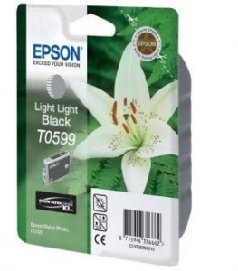 Epson T0599 cartridge light light black