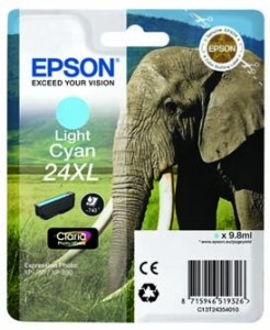 Epson T2435 cartridge 24XL lignt cyan (9.8ml)