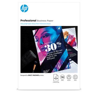 HP 7MV84A Professional Business Paper Glossy 180g, A3/150ks
