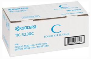 Kyocera Mita TK5230C toner azurový-cyan (2.200 str)