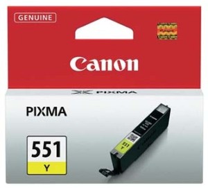 Canon CLI551Y cartridge žlutá-yellow (7ml)