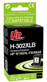 UPrint alternativní HP cartridge 302XL černá (1.000 str)