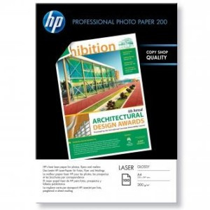 HP CG966A Professional Glossy Laser Paper 200g, A4/100ks