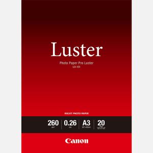 Canon LU101 Photo Paper Pro Luster 260g, A3/20ks