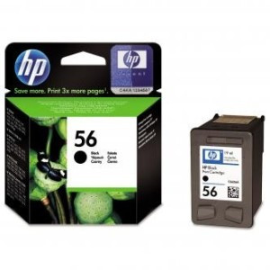 HP C6656A cartridge 56 černá (450 str)